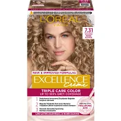 Hårfärg 7.31 Guldblond 1-p Excellence.