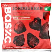 Jordgubbar Fryst 500g ICA Basic.