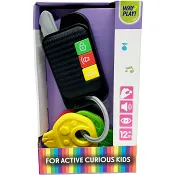 Leksaksnycklar ljus och ljudeffekter.