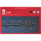 Ljusslinga Kluster Exit Svart 300LED Markslöjd.