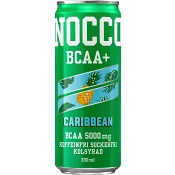 Funktionsdryck BCAA Caribbean Koffeinfri Sockerfri 33cl Nocco.