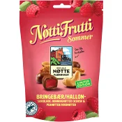 Nötmix Nøtti Frutti Hallon 160g Nöttefabrikken.