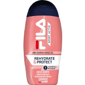 2in1 Schampo&amp;Duschgel Rehydrate&amp;Protect 250ml FILA.