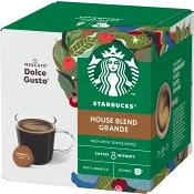 Kaffekapslar Dolce Gusto House Blend 12-p Starbucks.