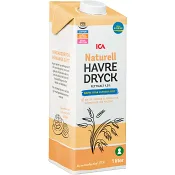 Havredryck Naturell 1l ICA.