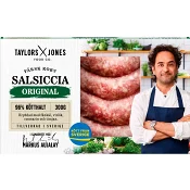 Färskkorv Salsiccia Original 96% Kötthalt 300g Taylors and Jones.