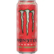 Energidryck Ultra Watermelon Sockerfri 50cl Monster Energy.