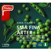 Ärter Fryst 250g Findus.
