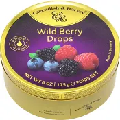 Fruktkarameller Wild Berry 175g Cavendish.
