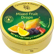 Fruktkarameller Fruktt Mix 200g Cavendish.