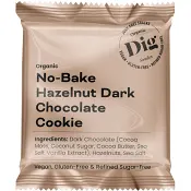 Hazelnut Dark Chocolate Cookie 30 g Dig.