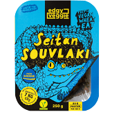 Pulled seitan souvlaki 250g Edgy Veggie.