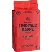 Bryggkaffe, mellanrost, 450g, Lindvalls kaffe.