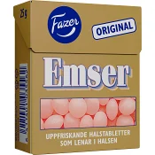 Halstabletter Emser 25g Fazer.