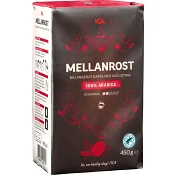 Bryggkaffe Mellanrost 450g ICA.