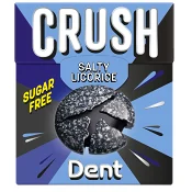 Crush Salty Licorice Sockerfri 25g Dent.