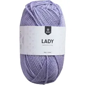 Garn Lady Syrenlila 50g Järbo.