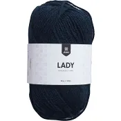 Garn Lady Marinblå 50g Järbo.