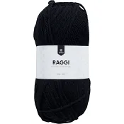 Garn Raggi Svart 100g Järbo.