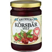 Körsbärssylt 425g Brunneby.