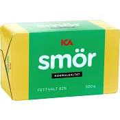 Smör Normalsaltat 82% 500g ICA.