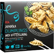 Köttfärsdumplings med dipsås Fryst 16st 320g ICA.