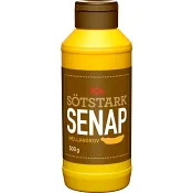 Senap Sötstark Mellangrov 500g ICA.