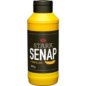 Senap Stark &amp; finmalen 500g ICA.