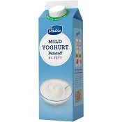 Yoghurt Mild Naturell 3% 1000g Valio.