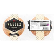 Bagels Sesam 4-p 340g ICA.