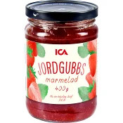 Jordgubbsmarmelad 400g ICA.