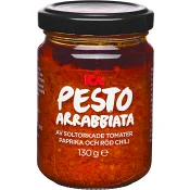 Pesto Arrabbiata 130g ICA.