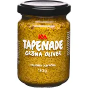 Tapenade av Oliver Gröna 130g ICA.