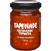 Tapenade av Soltorkade tomater 130g ICA.