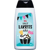 Saltlakritssås 300g ICA.