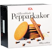 Pepparkakor Välkryddade 300g ICA.