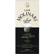 Kaffekapslar Arabica 100% 10-p Caffe Molinari.