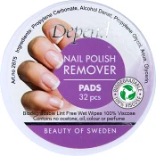 Pads Nagellacksremover 32st Depend.