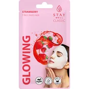 Ansiktsmask Classic Strawberry Mask 1-p Stay Well.