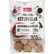 Köttbullar Våra Bästa 98% Kötthalt 300g Scan.