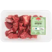 Grytbitar Av Nöt ca 800g Gudruns.