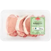 Fläskkotlett Skivad Med Ben 3-4 Skivor ca 750g Gudruns.