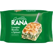 Färdigmat Lasagne Ricotta och Spenat 350g Rana.