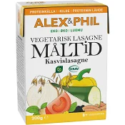 Barnmat Vegetarisk lasagne Eko 8m 200g Alex&amp;Phil.