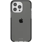 Skal Seethru iPhone15 Pro Max svart holdit.