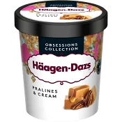 Glass Pralines &amp; Cream 460ml Häagen Dazs.