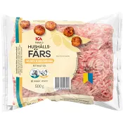 Hushållsfärs Färsk 500g ICA.