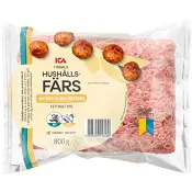 Hushållsfärs Färsk 800g ICA.
