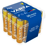 Batteri Longlife AAA 20-p.