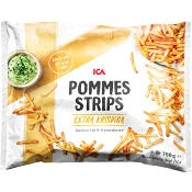 Pommes strips extra krispiga 750g ICA.